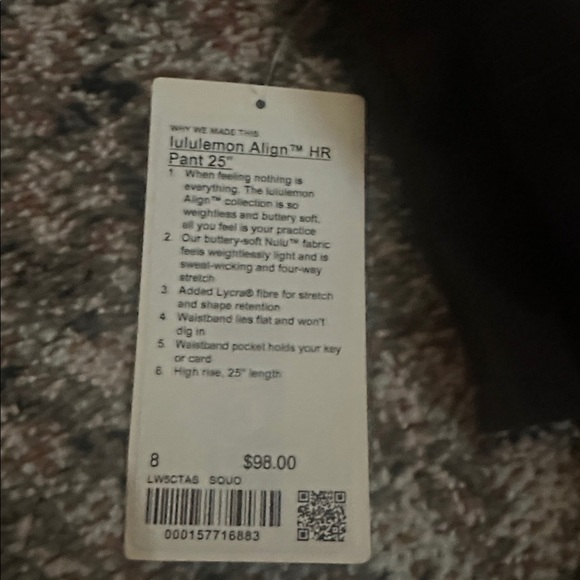 Lululemon Align Leggings HR - Picture 2 of 3